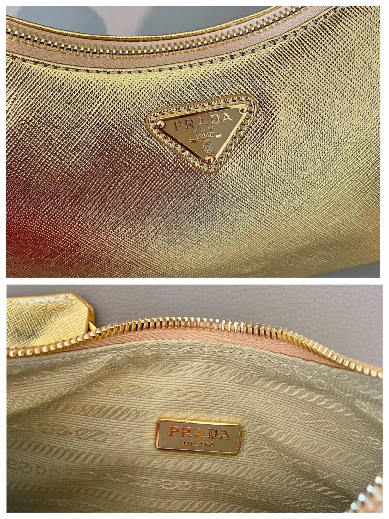 Prada Nylon 1BC204B Hobo Bag-23*17*6.5CM - Image 9