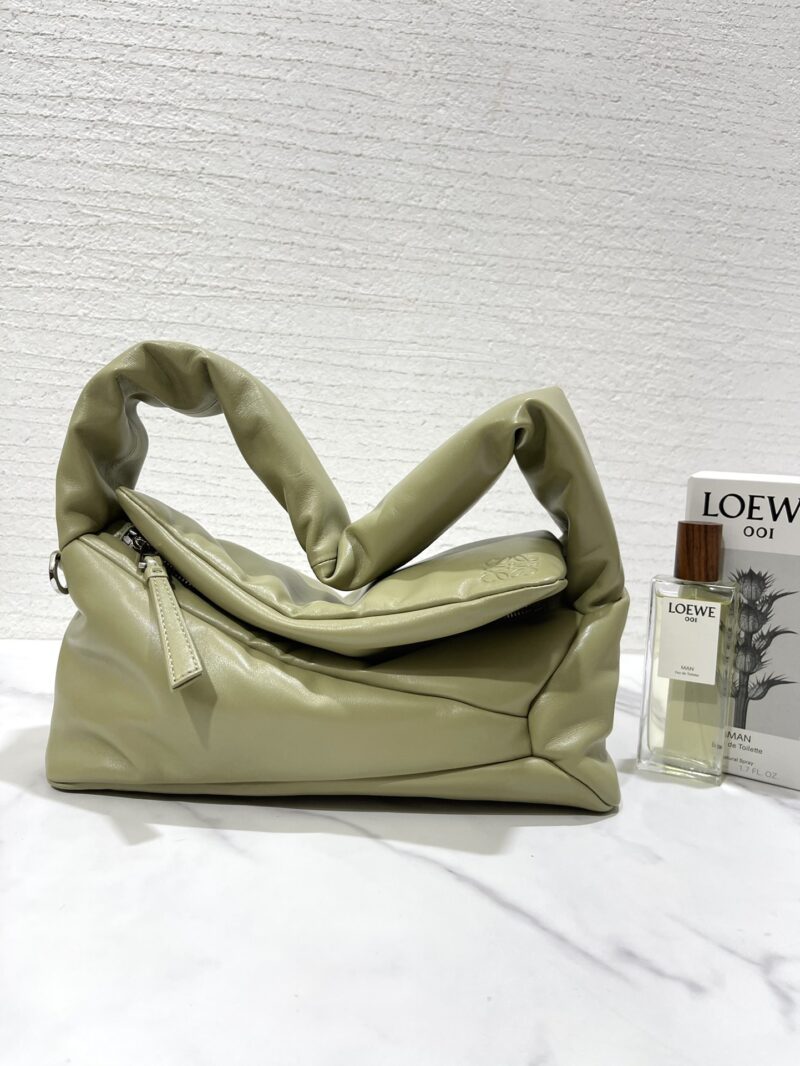 Lowee Puzzle Puffer Hobo Bag-31*16*13CM - Image 3