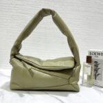 Lowee Puzzle Puffer Hobo Bag-31*16*13CM