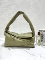 Lowee Puzzle Puffer Hobo Bag-31*16*13CM
