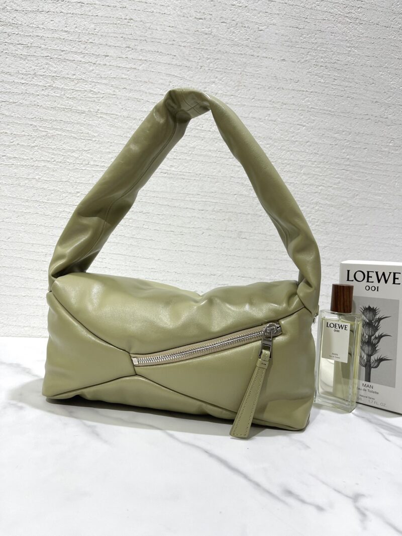 Lowee Puzzle Puffer Hobo Bag-31*16*13CM - Image 6