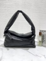 Lowee Puzzle Puffer Hobo Bag-31*16*13CM