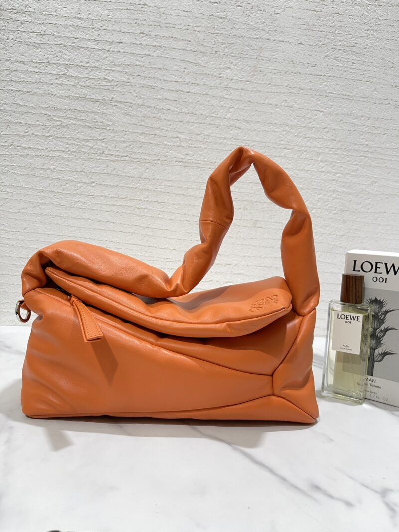 Lowee Puzzle Puffer Hobo Bag-31*16*13CM - Image 2