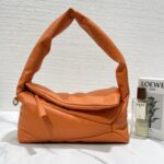 Lowee Puzzle Puffer Hobo Bag-31*16*13CM