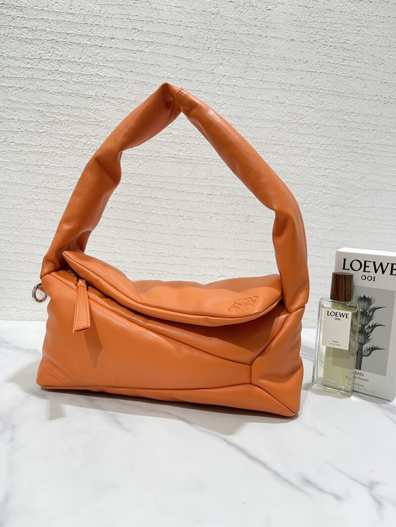 Lowee Puzzle Puffer Hobo Bag-31*16*13CM - Image 3
