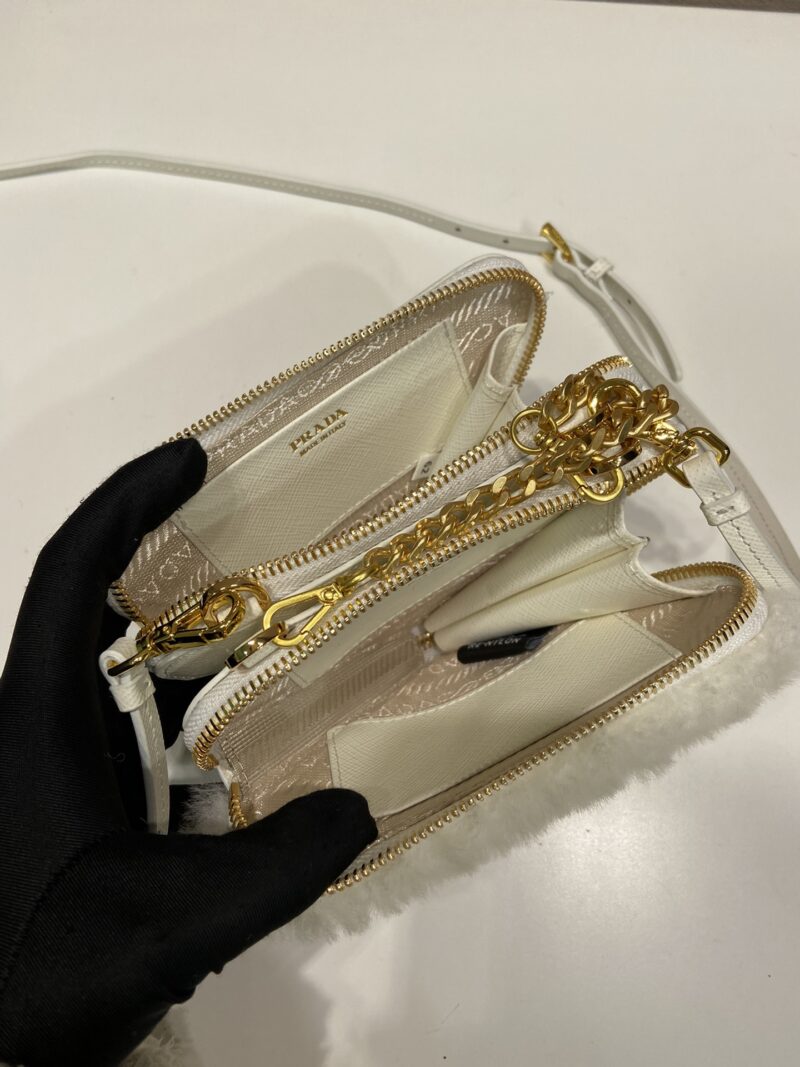 Prada 1NR015 Double Triangle Bag -15*10*5CM - Image 16