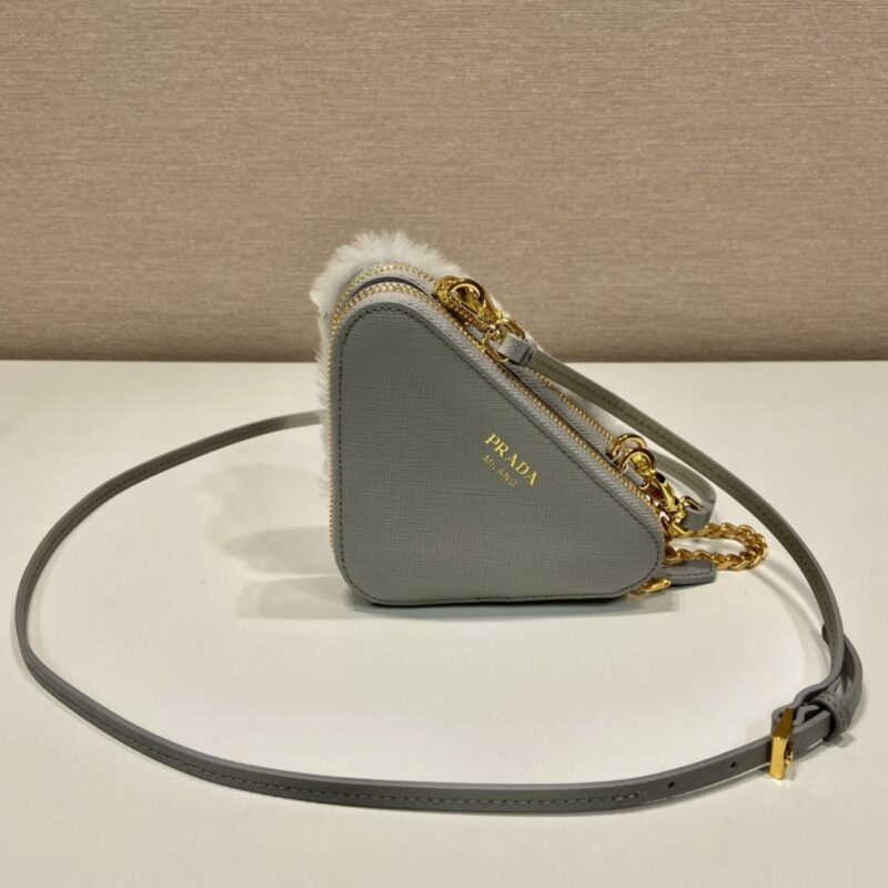 Prada 1NR015 Double Triangle Bag -15*10*5CM - Image 12