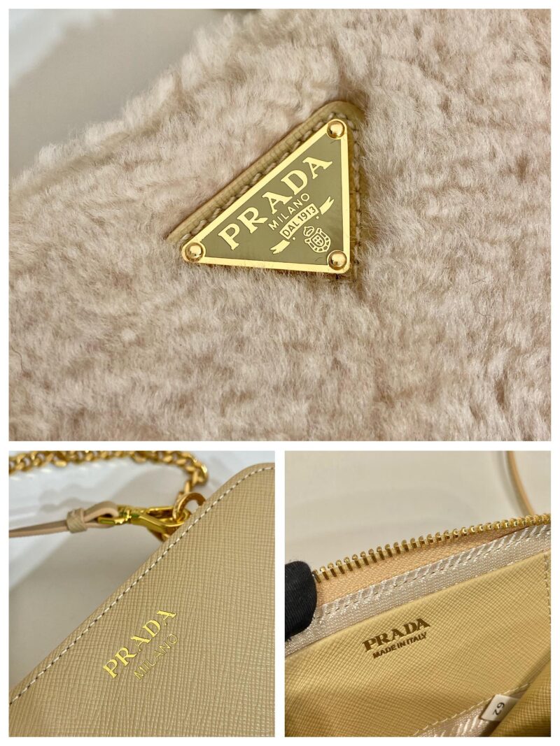 Prada 1NR015 Double Triangle Bag -15*10*5CM - Image 9