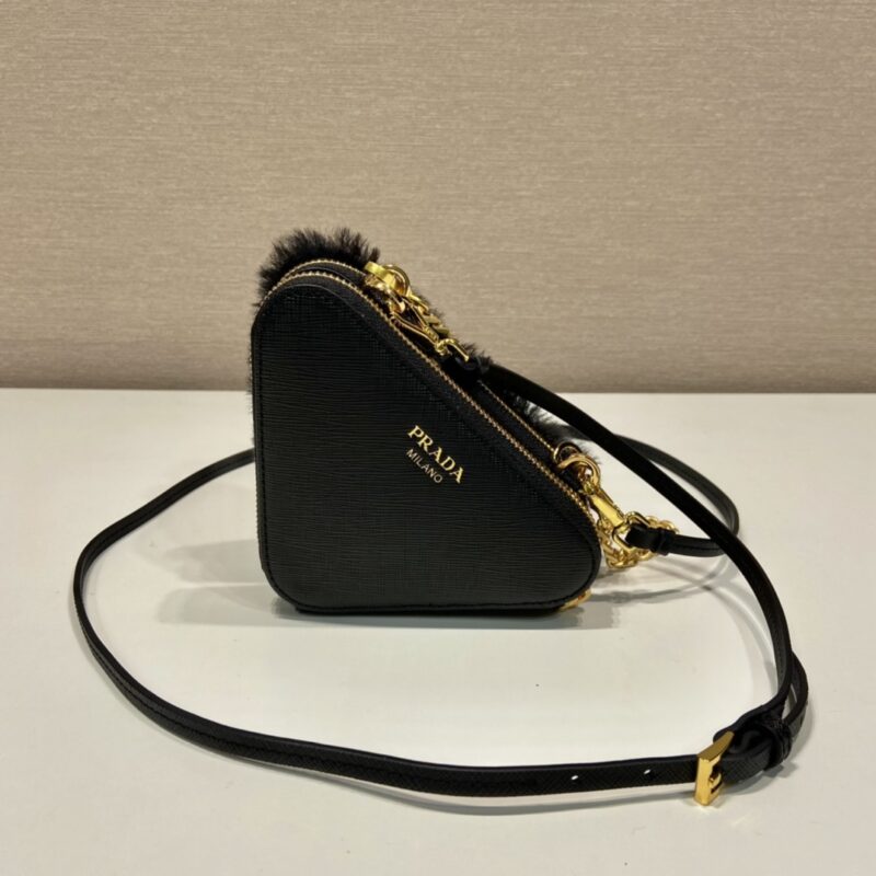 Prada 1NR015 Double Triangle Bag -15*10*5CM - Image 4