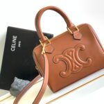 Celina 2023SS Cuir Triomphe Bag-19.5 X 14 X 7CM