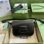 Gucci 1955 Horsebit Shoulder Bag-20.6*14.4*5.1CM