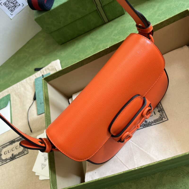 Gucci 1955 Horsebit Shoulder Bag-20.6*14.4*5.1CM - Image 6