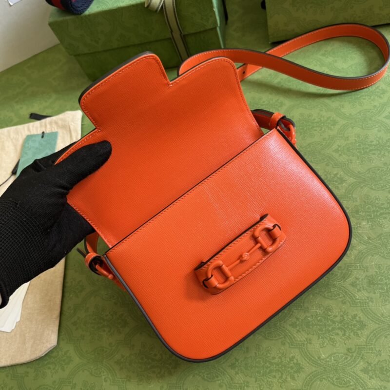 Gucci 1955 Horsebit Shoulder Bag-20.6*14.4*5.1CM - Image 8