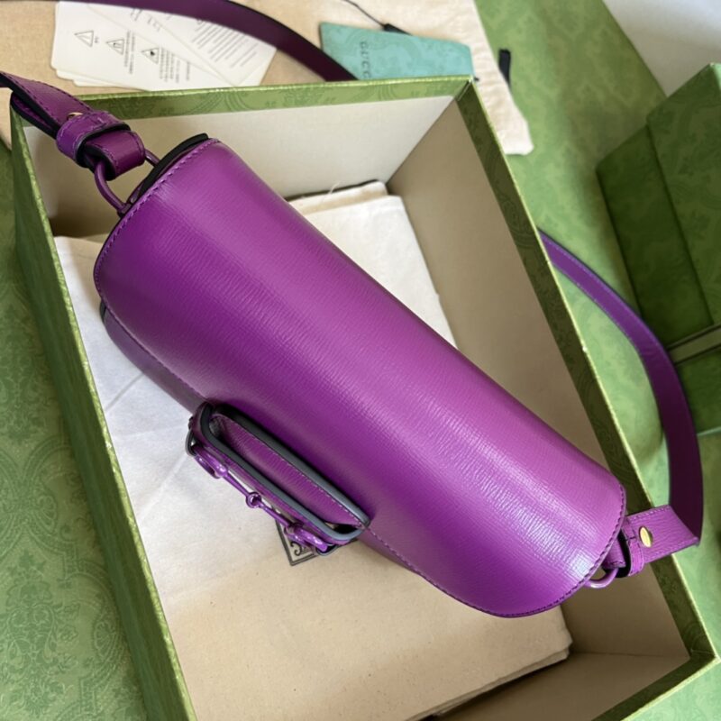 Gucci 1955 Horsebit Shoulder Bag-20.6*14.4*5.1CM - Image 6