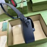 Gucci 1955 Horsebit Shoulder Bag-20.6*14.4*5.1CM - Image 4