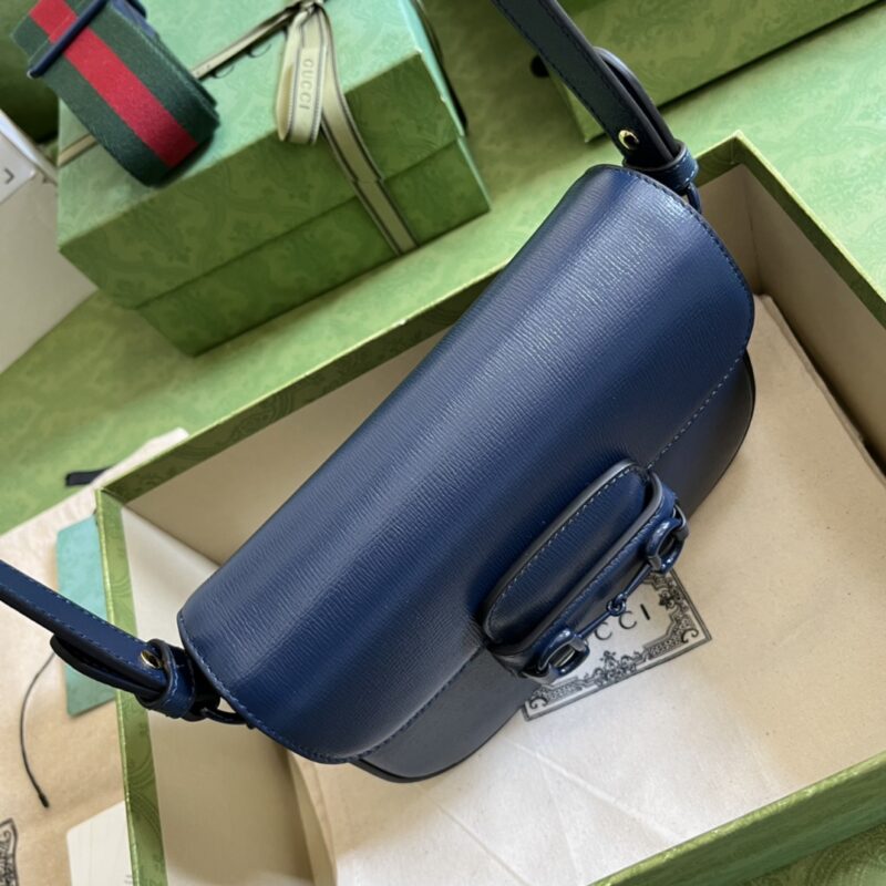 Gucci 1955 Horsebit Shoulder Bag-20.6*14.4*5.1CM - Image 5
