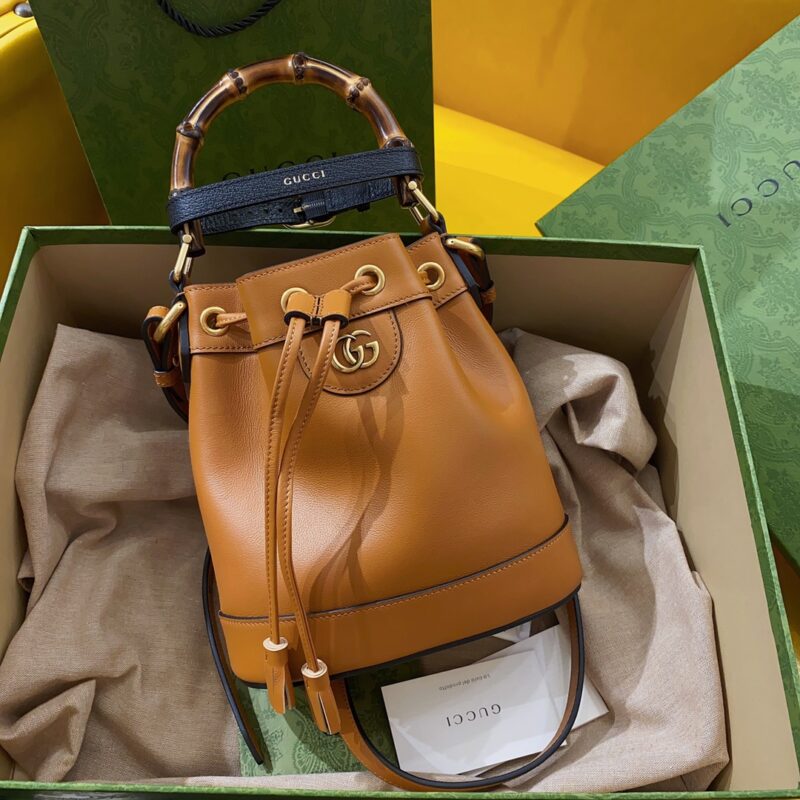 Gucci Diana Bamboo Bucket-19*30*6CM - Image 3
