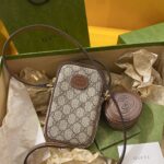 Gucci Interlocking Double G Phone Bag-10.5*18*3CM