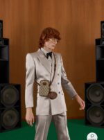 Gucci Interlocking Double G Phone Bag-10.5*18*3CM - Image 2