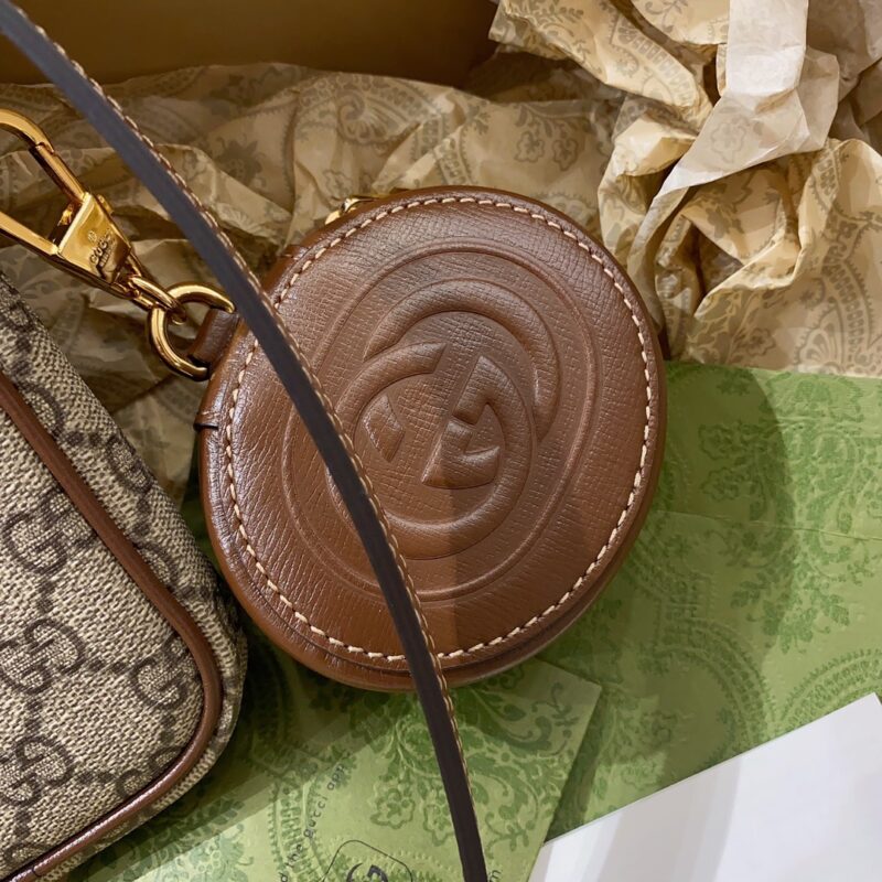 Gucci Interlocking Double G Phone Bag-10.5*18*3CM - Image 4