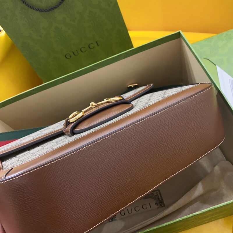 Gucci 1955 Horsebit Shoulder Bag-30*21*7.5CM - Image 5