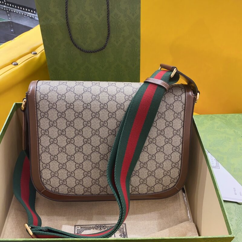 Gucci 1955 Horsebit Shoulder Bag-30*21*7.5CM - Image 8