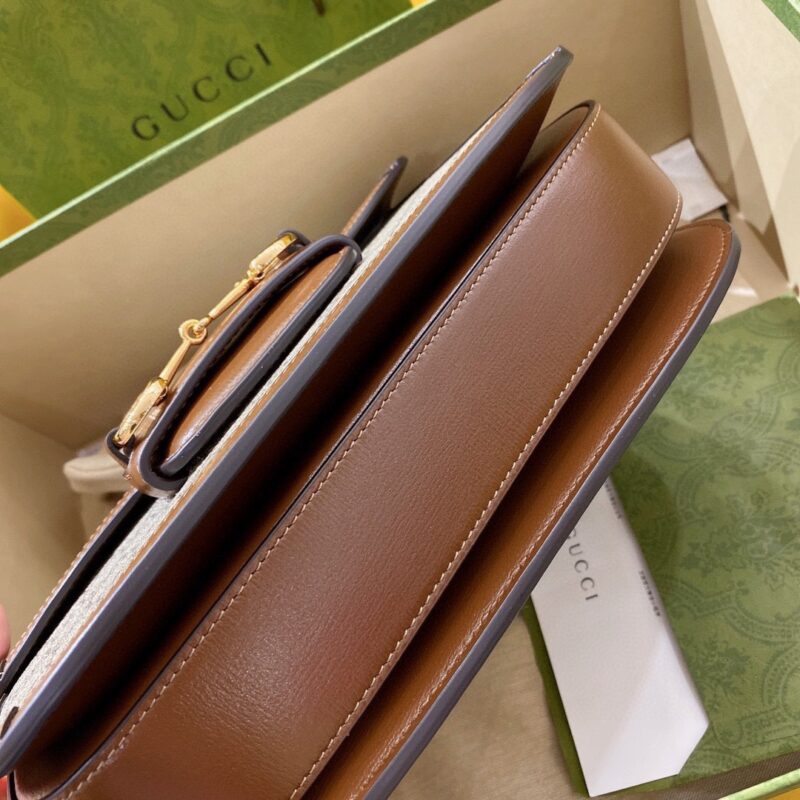 Gucci 1955 Horsebit Shoulder Bag-25*18*8CM - Image 4