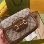 Gucci 1955 Horsebit Shoulder Bag-20.6*14.4*5.1CM - Image 3