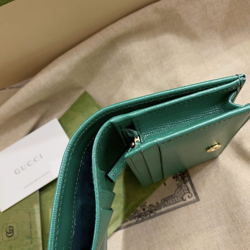 Gucci 1955 Horsebit Wallet-11x 8.5 x 3CM - Image 9