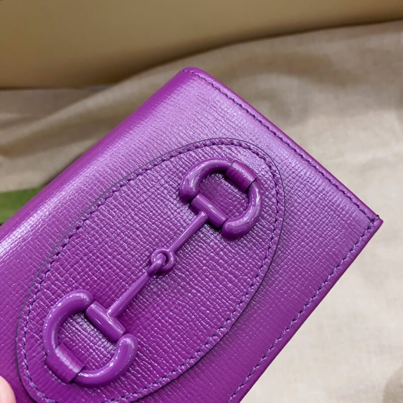 Gucci 1955 Horsebit Wallet-11x 8.5 x 3CM - Image 3