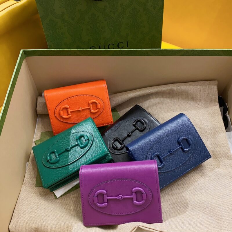 Gucci 1955 Horsebit Wallet-11x 8.5 x 3CM - Image 7