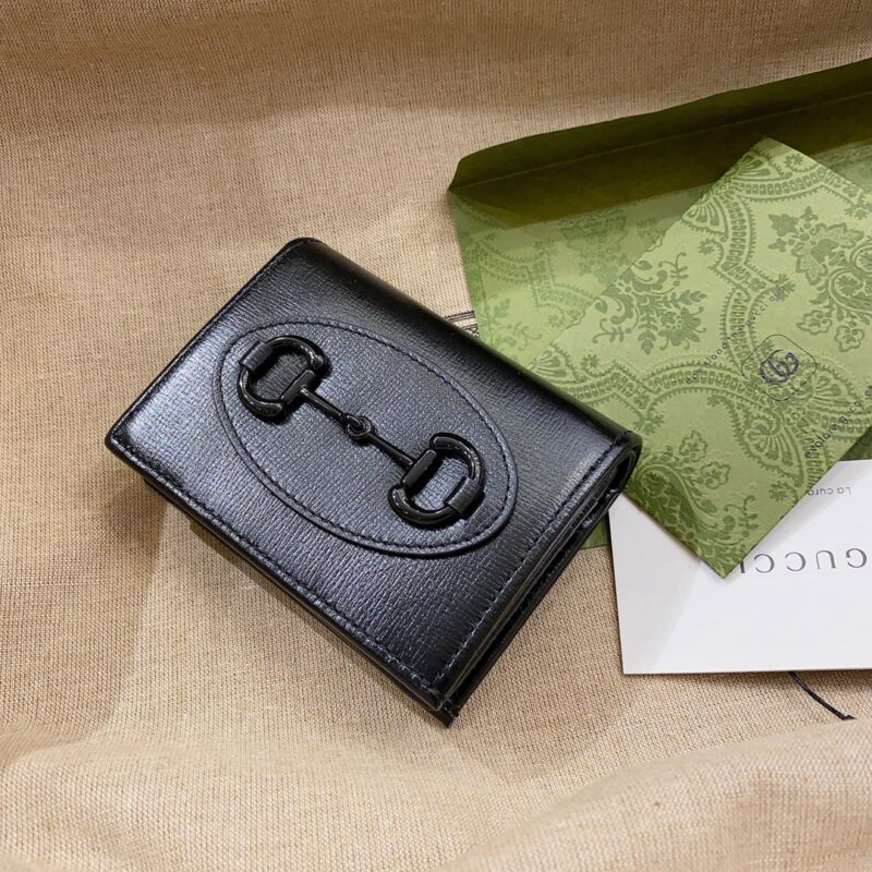 Gucci 1955 Horsebit Wallet-11x 8.5 x 3CM - Image 3