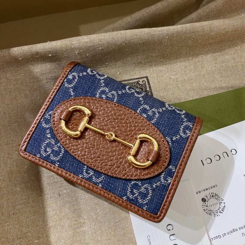 Gucci 1955 Horsebit Wallet-11x 8.5 x 3CM - Image 3