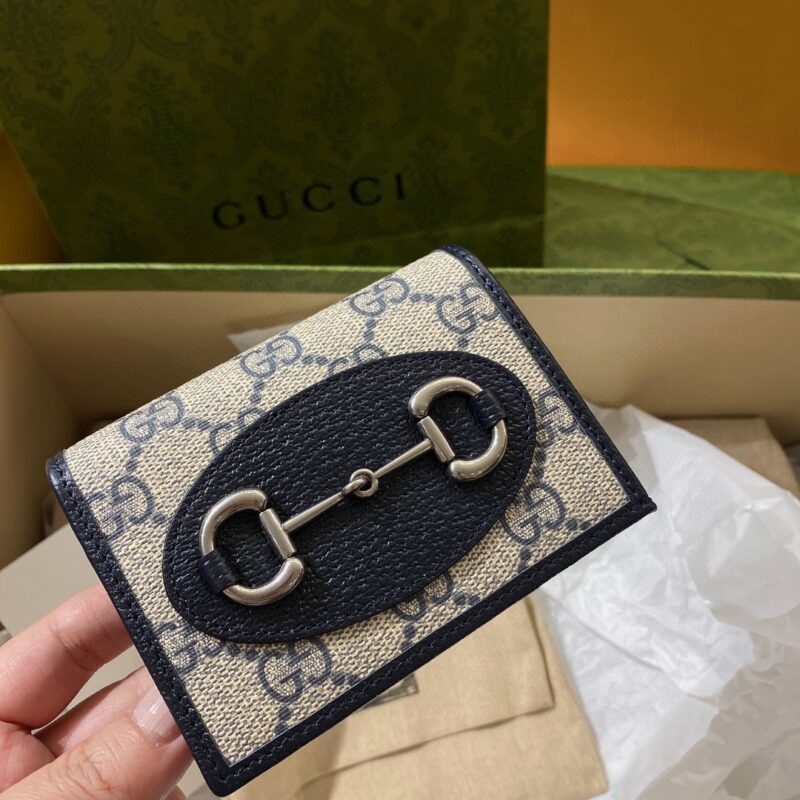 Gucci 1955 Horsebit Wallet-11x 8.5 x 3CM - Image 2