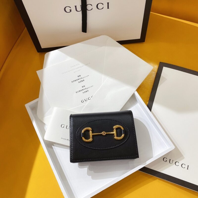 Gucci 1955 Horsebit Wallet-11x 8.5 x 3CM - Image 3