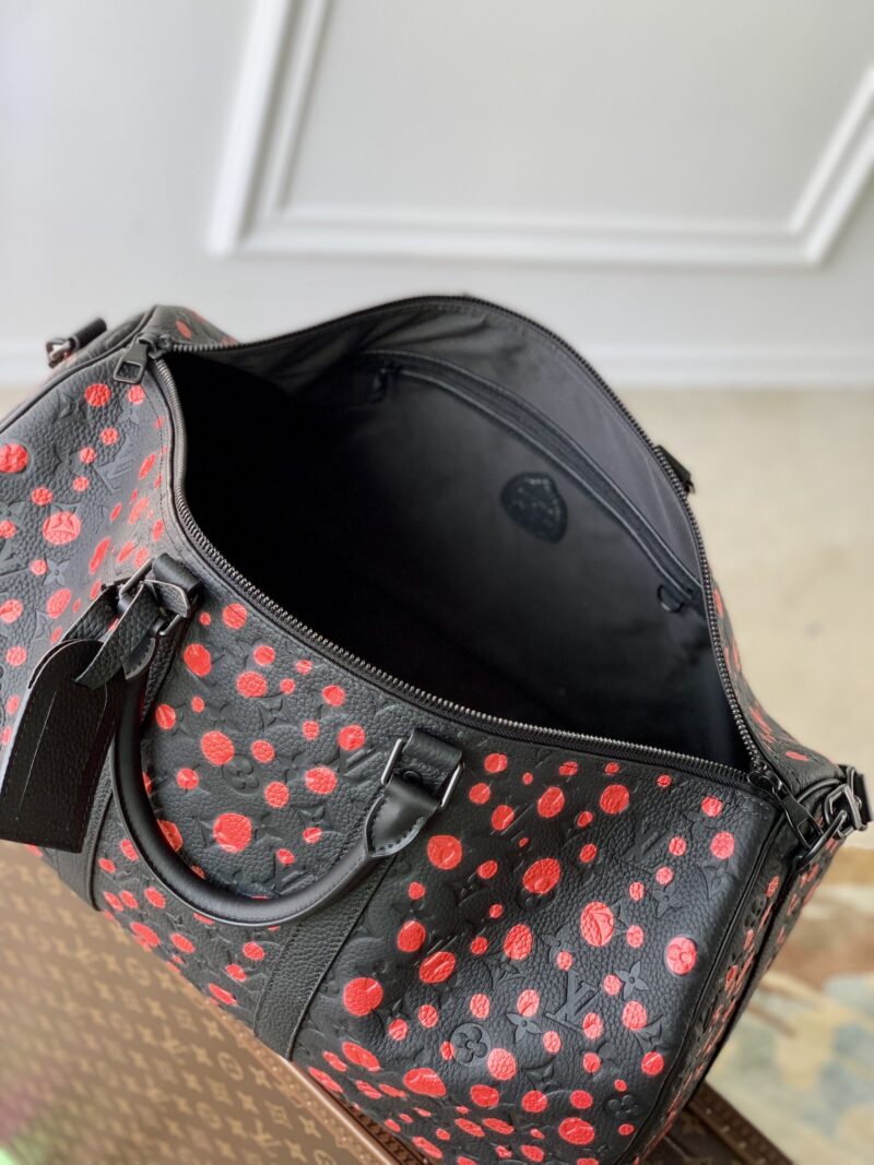 Louis Vuitton x YK Keepall BANDOULIÈRE 50-M21674-50 x 29 x 23CM - Image 9