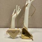 Prada 1NR015 Double Triangle Bag -15*10*5CM