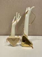 Prada 1NR015 Double Triangle Bag -15*10*5CM