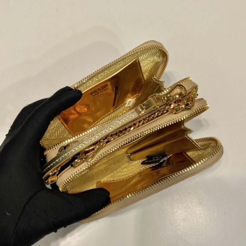 Prada 1NR015 Double Triangle Bag -15*10*5CM - Image 8