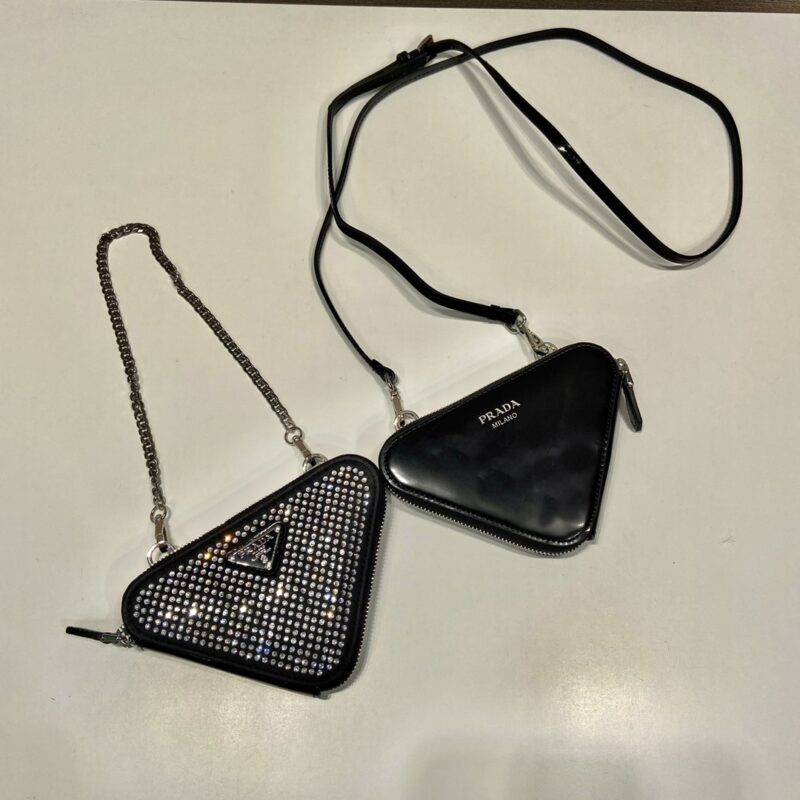 Prada 1NR015 Double Triangle Bag -15*10*5CM - Image 2