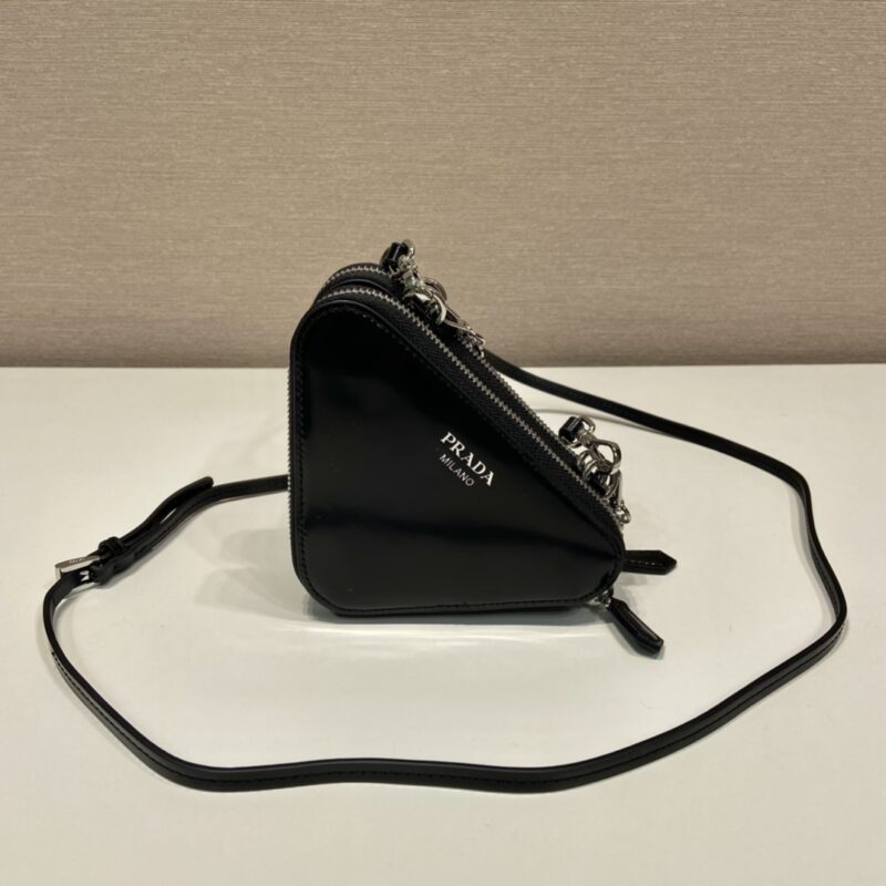 Prada 1NR015 Double Triangle Bag -15*10*5CM - Image 4