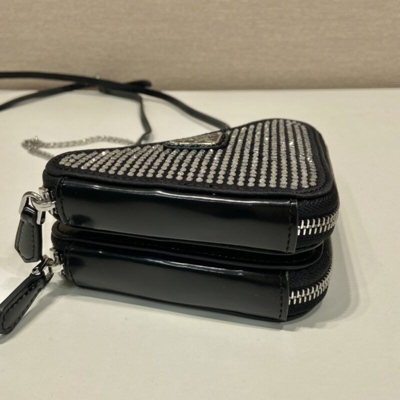 Prada 1NR015 Double Triangle Bag -15*10*5CM - Image 6