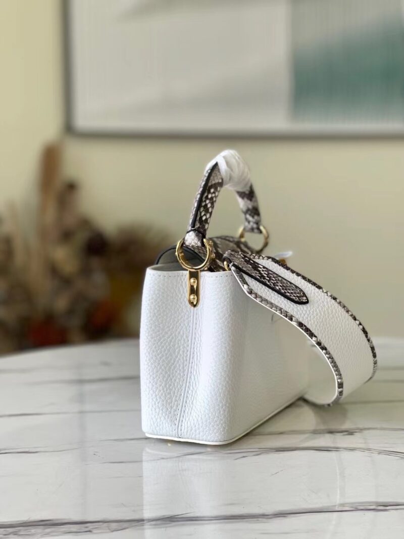 Louis Vuitton Mini Capucines Handlebag-21*14*8CM - Image 3