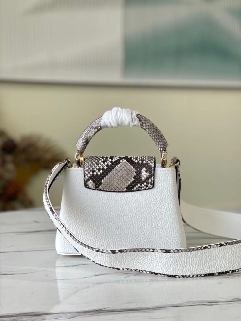 Louis Vuitton Mini Capucines Handlebag-21*14*8CM - Image 2