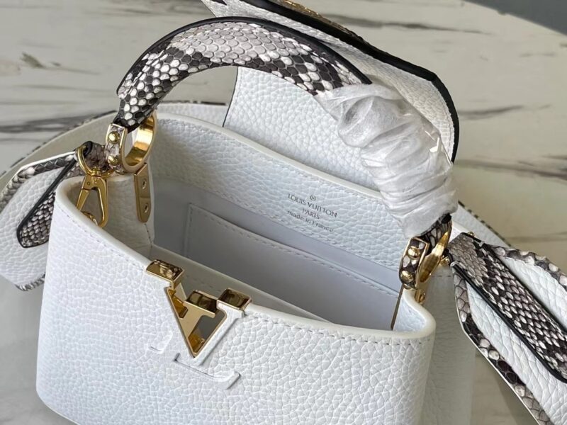 Louis Vuitton Mini Capucines Handlebag-21*14*8CM - Image 8