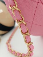 Ch@nel Vintage Saddle Bag-19*16*7CM - Image 9