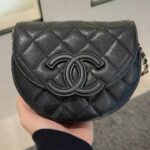 Ch@nel Vintage Saddle Bag-19*16*7CM - Image 2