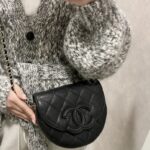 Ch@nel Vintage Saddle Bag-19*16*7CM - Image 6