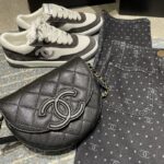 Ch@nel Vintage Saddle Bag-19*16*7CM - Image 12