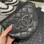 Ch@nel Vintage Saddle Bag-19*16*7CM - Image 11